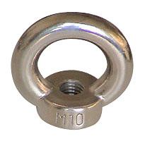 Рым-гайка метрическая М12 30х54х53 мм нерж (10005832)